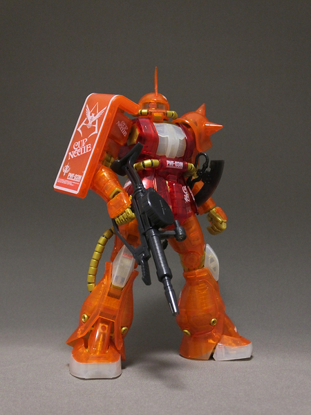 カップヌードル MP-06S ZAKUⅡ クリアカラーバージョン ガンプラ