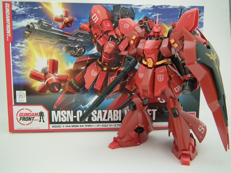 ガンダムフロント東京限定 HGUC 1/144 MSN-04 シャア サザビー Ver.GFT-