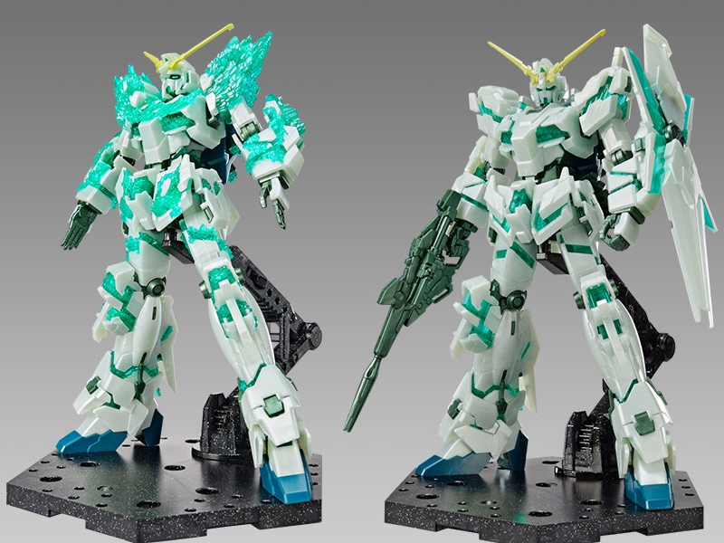 ユニコーンガンダム（光の結晶体）: ガンプラHGユニコーンガンダム全